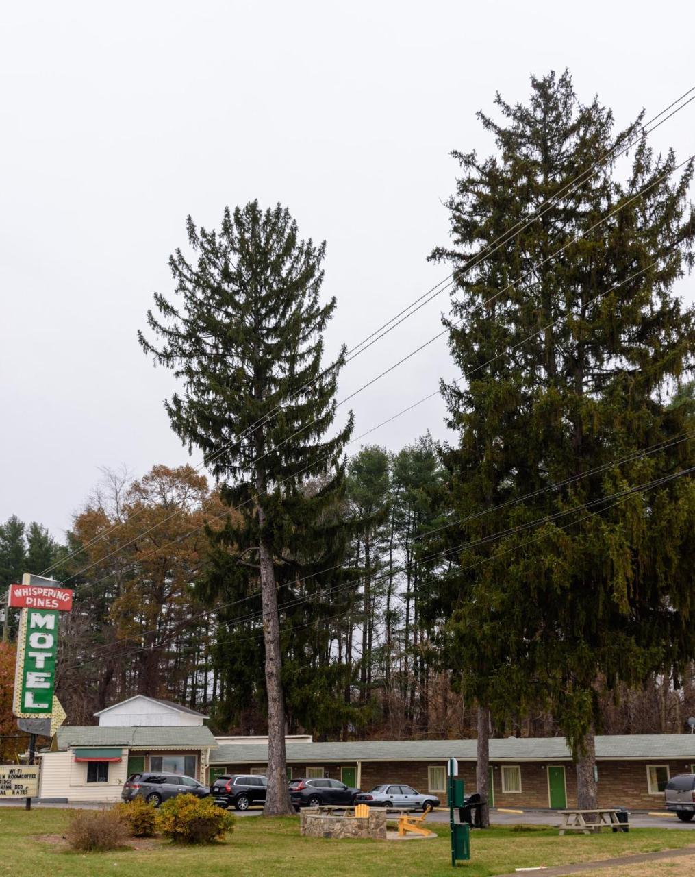 Whispering Pines Motel - אשוויל מראה חיצוני תמונה